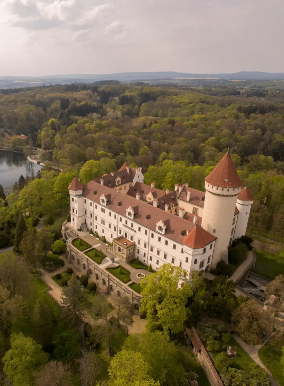 Zámecký park Konopiště